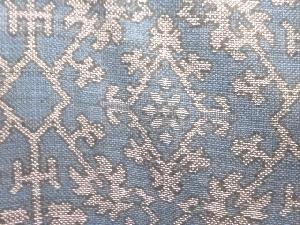 アンティーク　華紋織り出し本場泥大島紬着物(5マルキ)